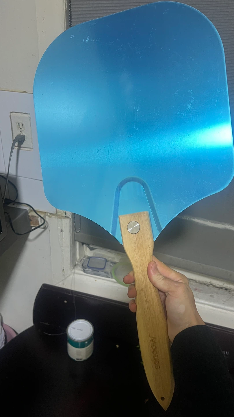 Mooues Pizza Peel with Wooden Handle