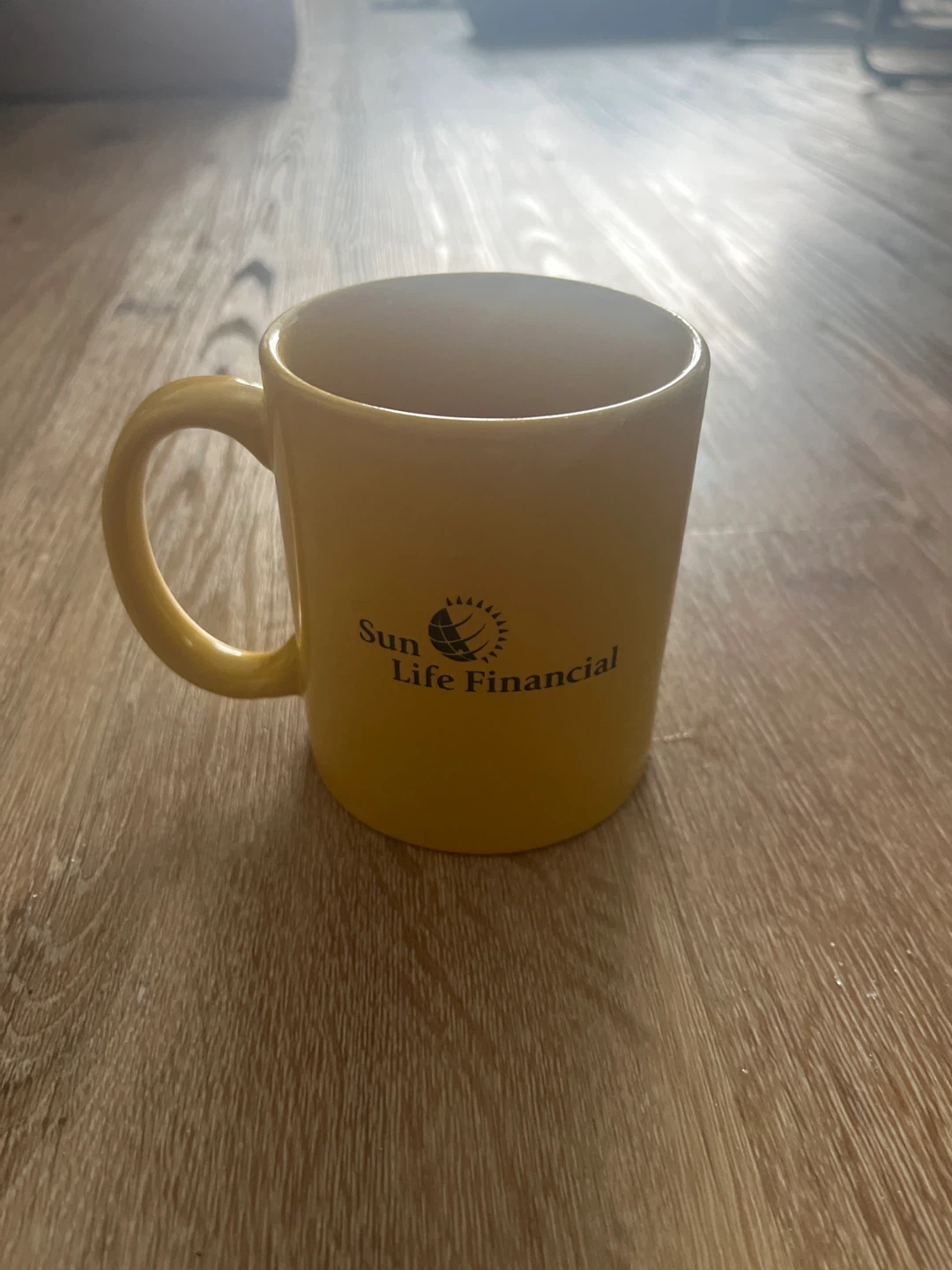Yellow Sun Life Financial Mug