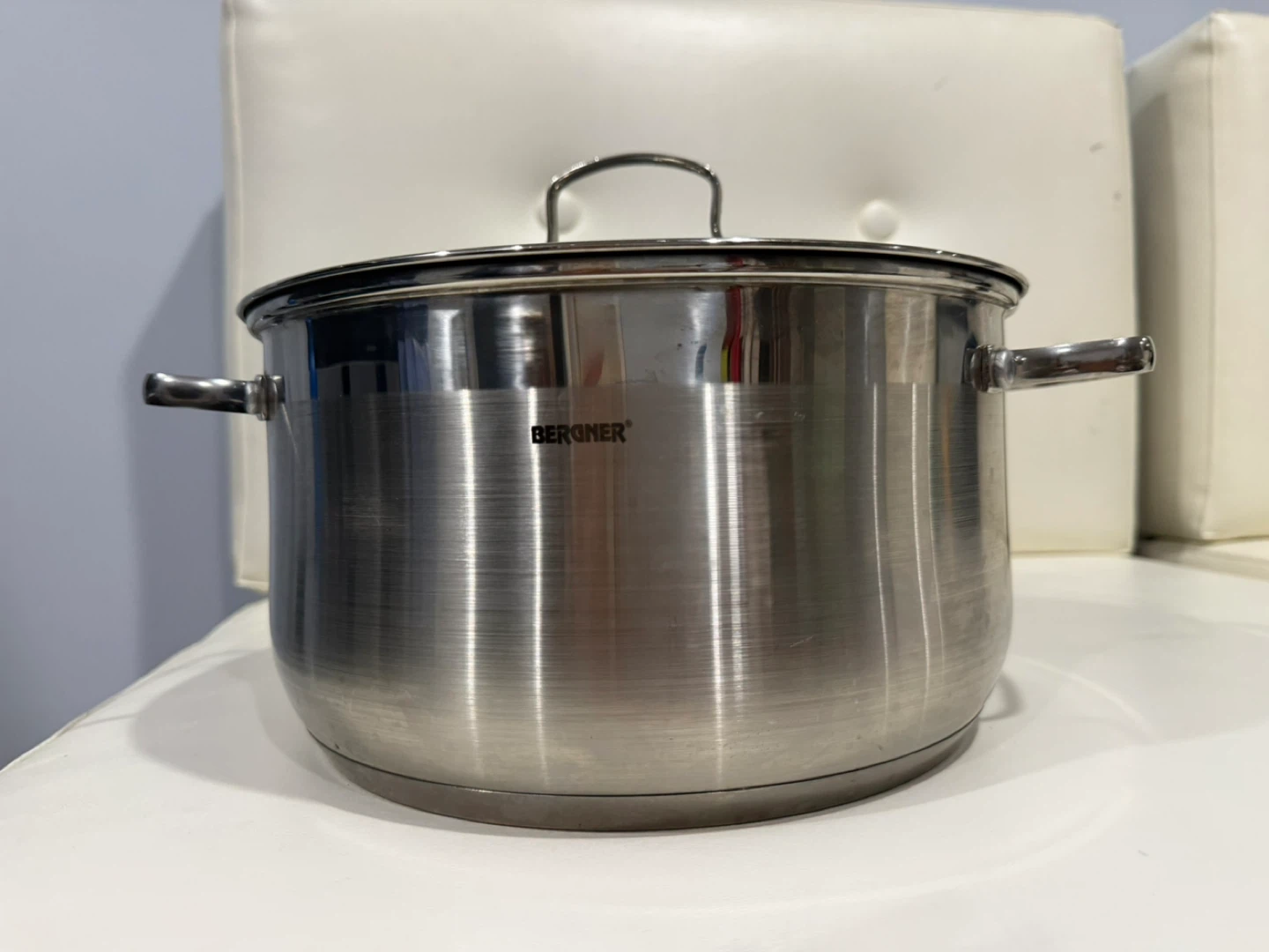 Bergner Stainless Steel Pot with Lid