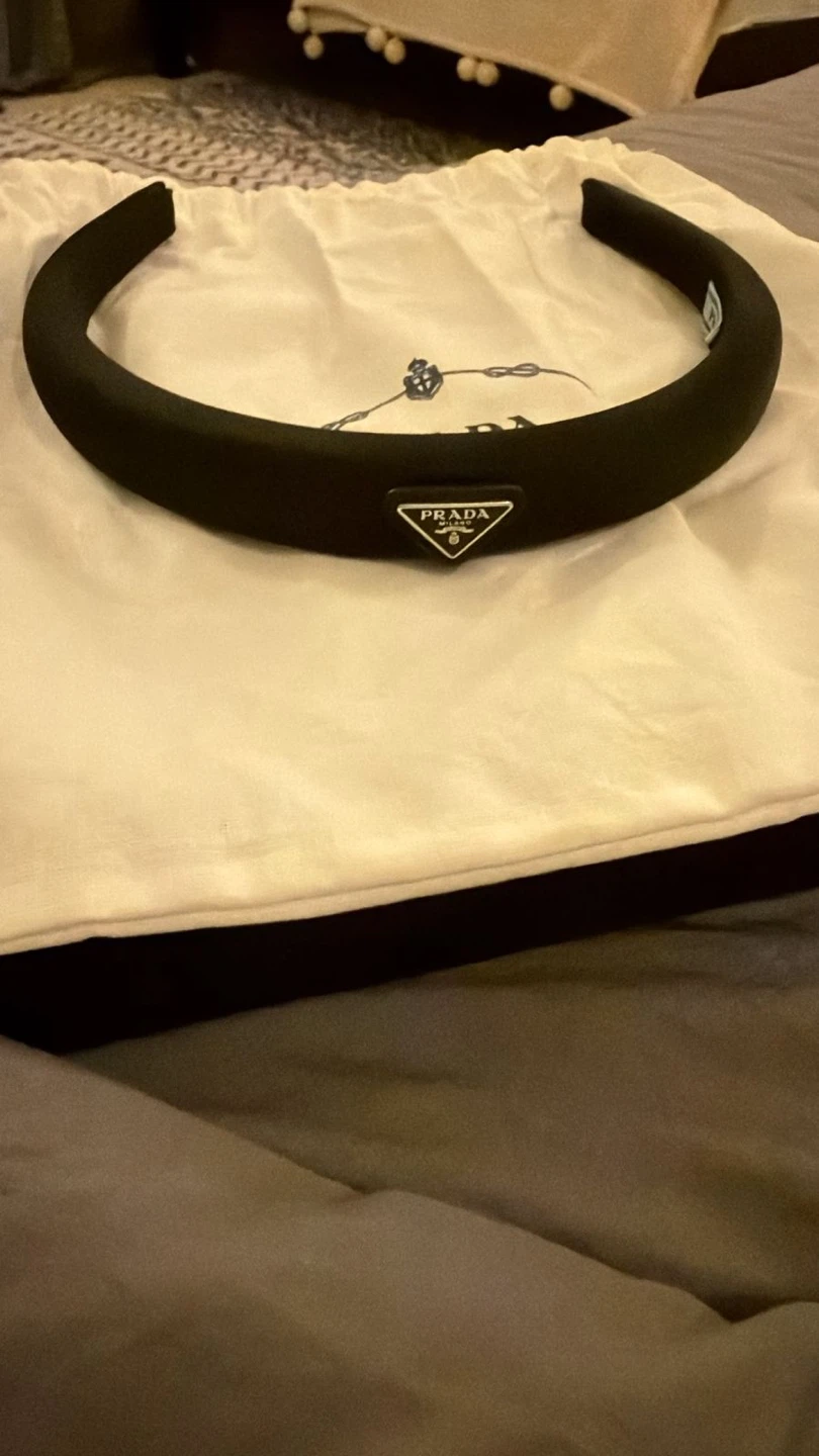 PRADA Padded Headband Black - photo 2