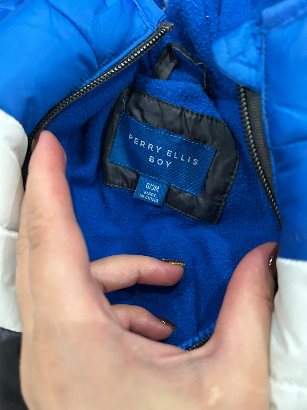 Perry Ellis Boy Puffer Snowsuit 0/3M - photo 2