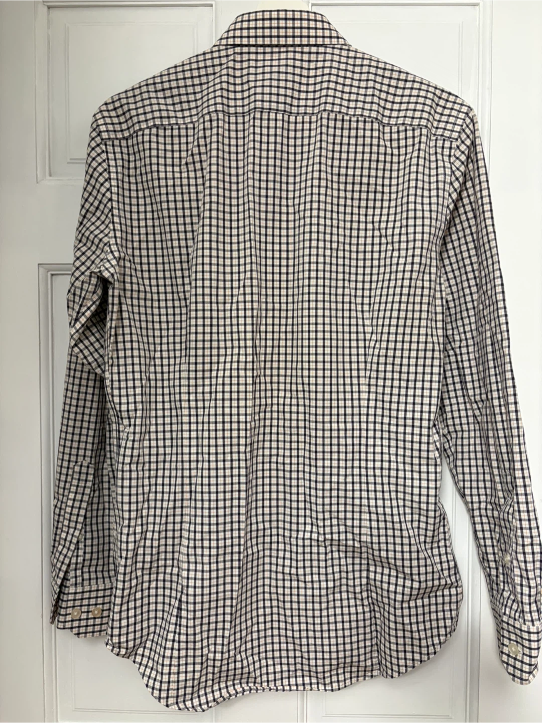 Banana Republic Non-Iron Slimfit Gingham Dress Shirt Size S - photo 3