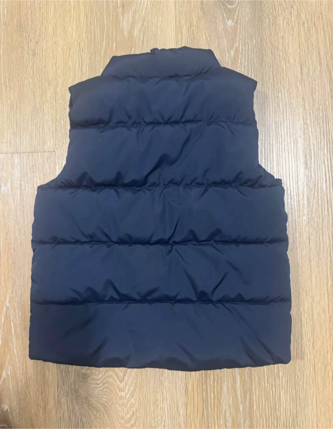Old Navy Dark Blue Toddler Puffer Vest Size 3T - photo 3
