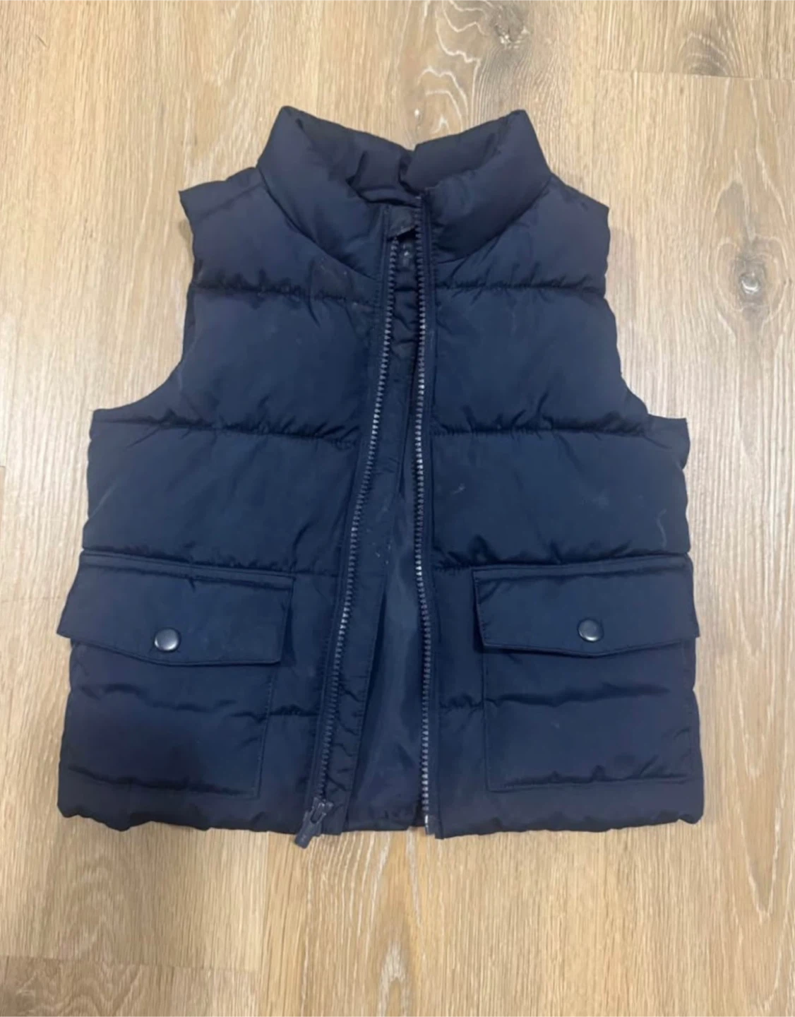 Old Navy Dark Blue Toddler Puffer Vest Size 3T