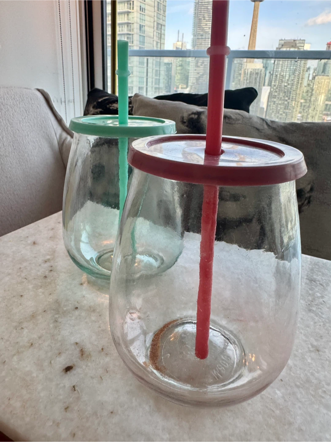 FREE Glasses with Lid & Straw (2-Piece Set) | Pick Up ASAP - photo 2