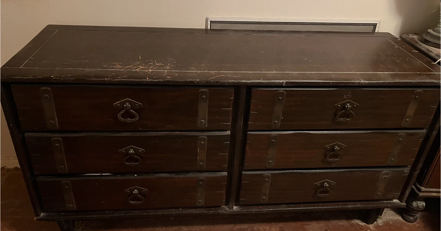 Large vintage dresser