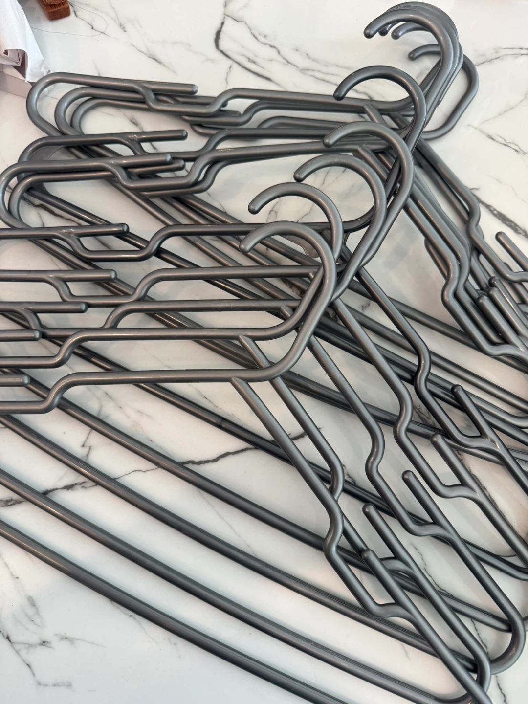 FREE Grey Plastic Hangers (~20 pcs) | Pick Up ASAP
