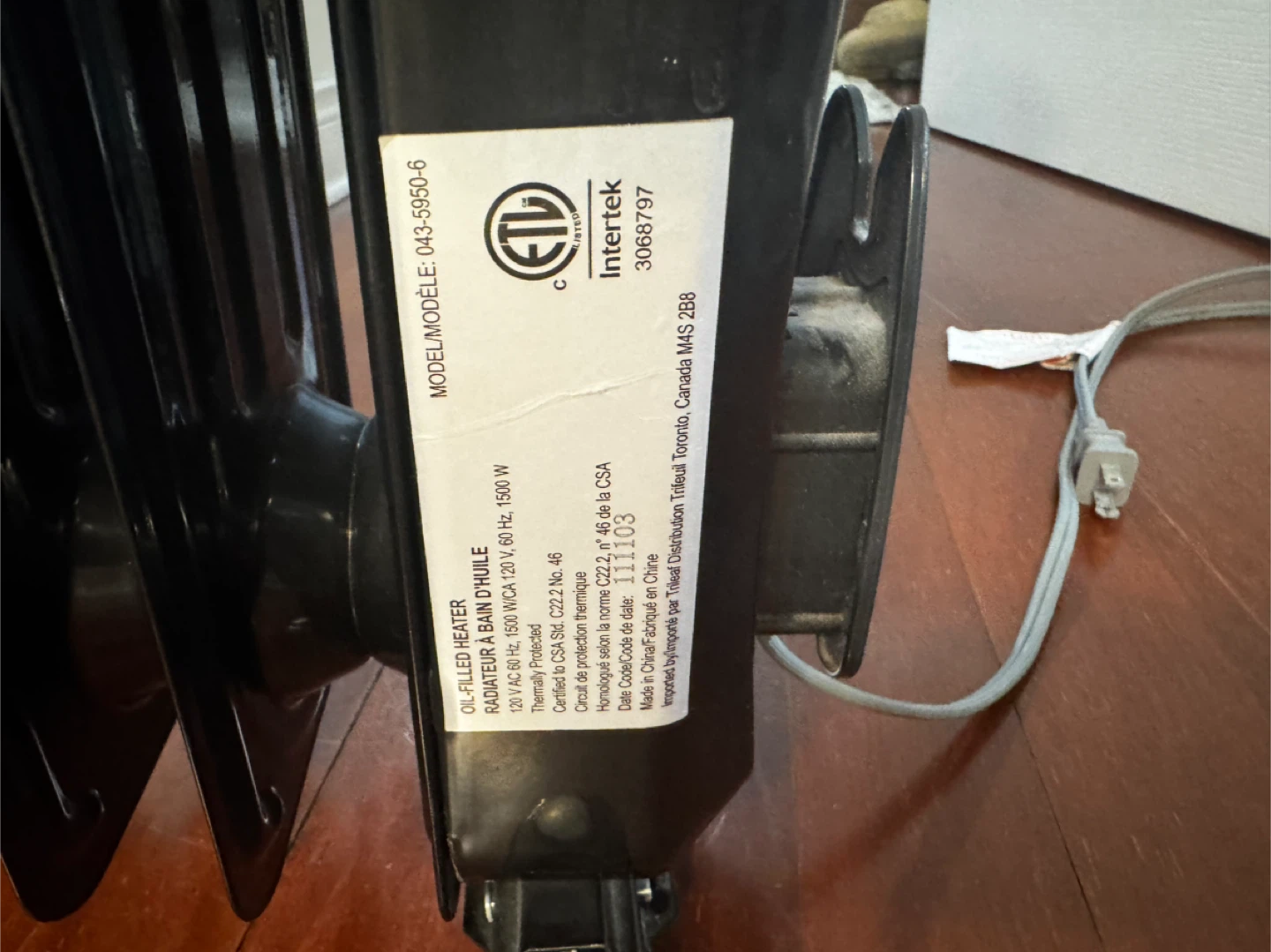 Garrison Oil-Filled Heater - photo 4
