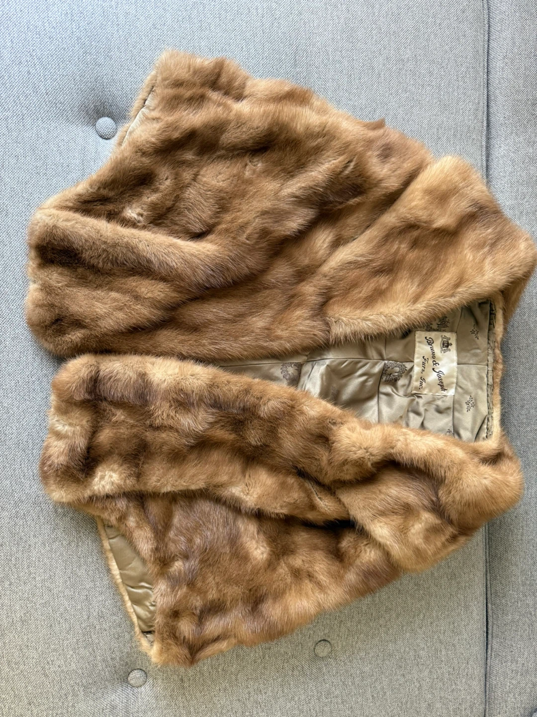 Bruno & Joseph Furs, Inc. Vintage Mink Stole