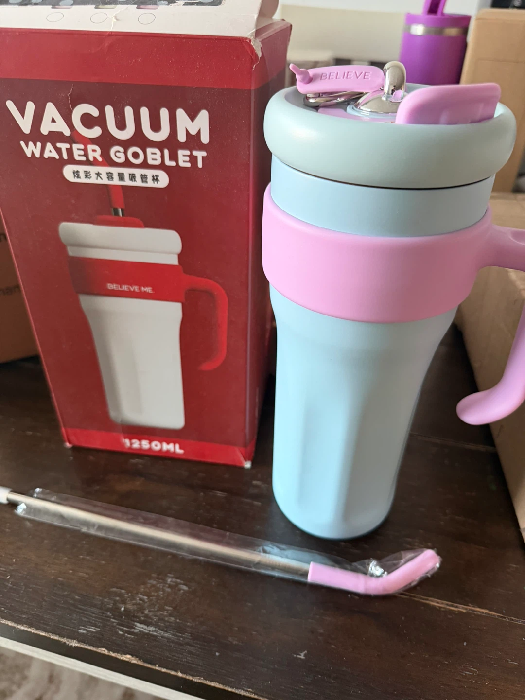 Believe Me Vacuum Water Goblet 1250ML