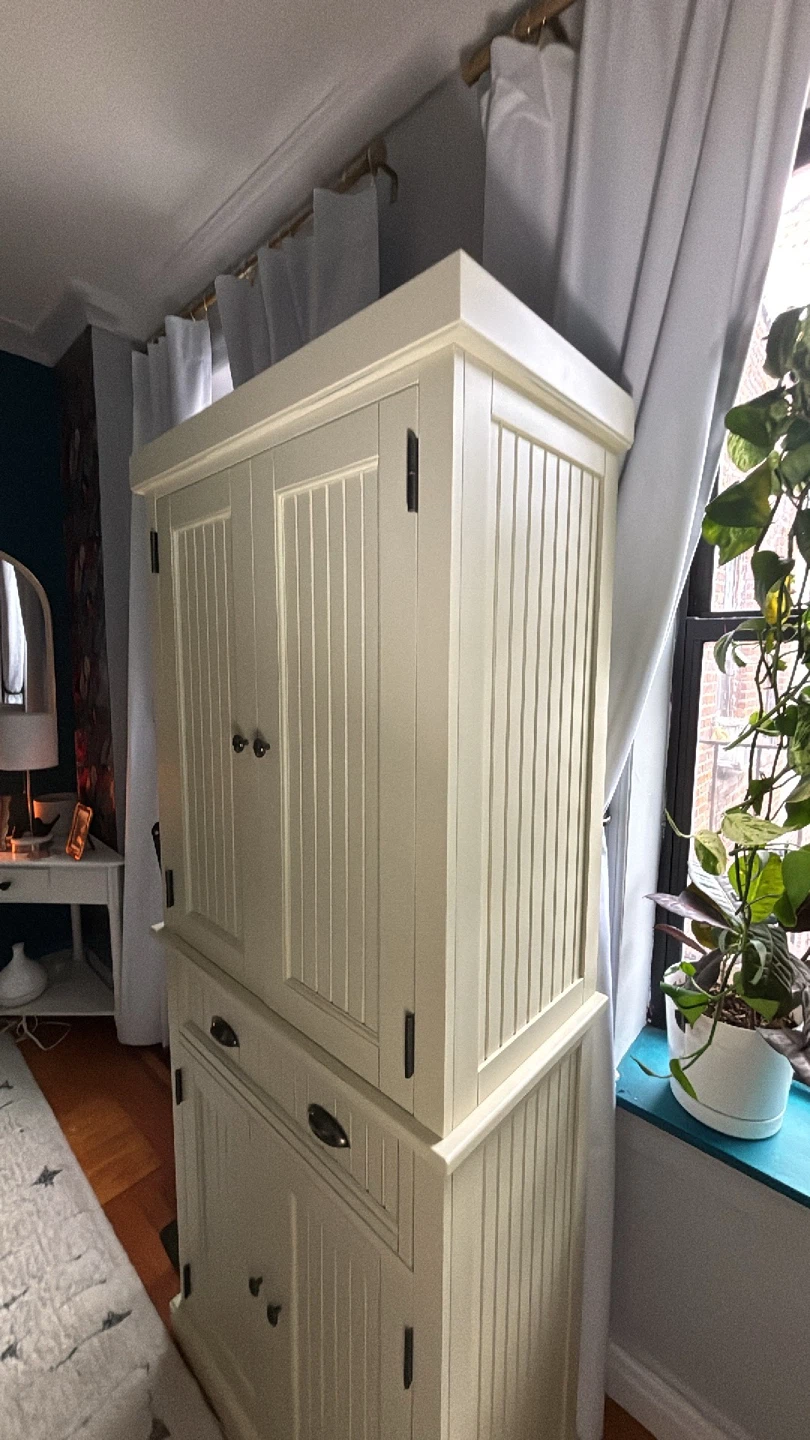 Storage Cabinet with Doors and Shelves