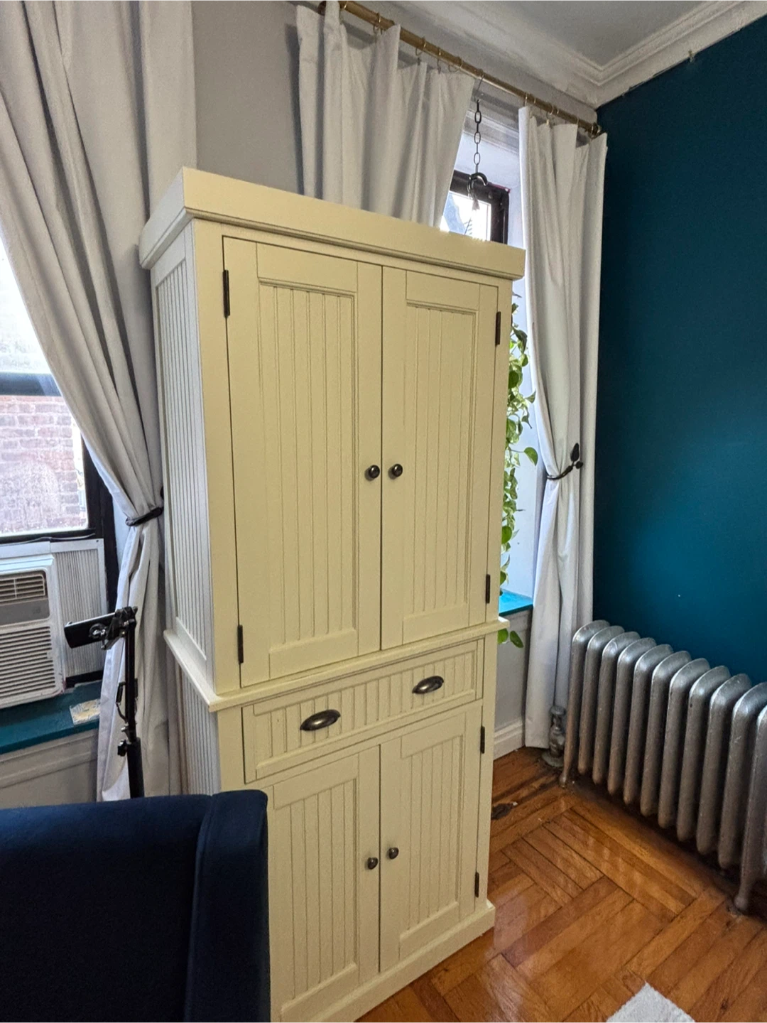 Storage Cabinet with Doors and Shelves - photo 5
