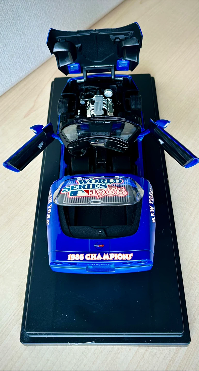 Corvette Diecast 1/18 Model New York Mets 1986 - photo 3