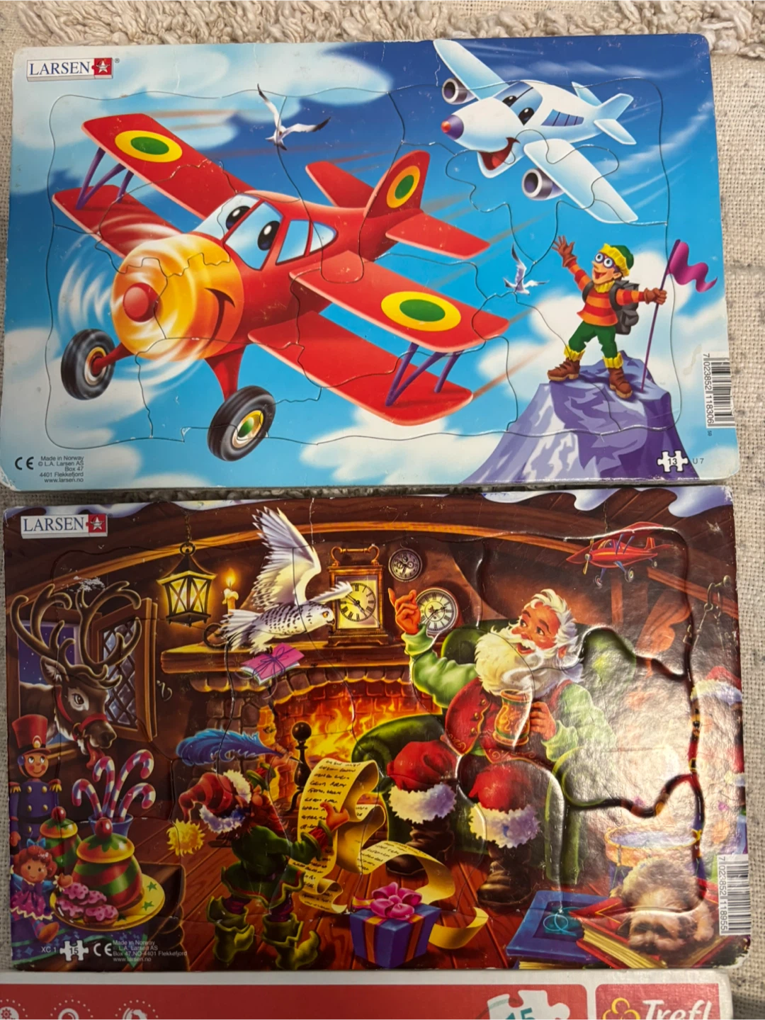 Bundle of 6 Toddler’s Puzzles and Busy book. - photo 2