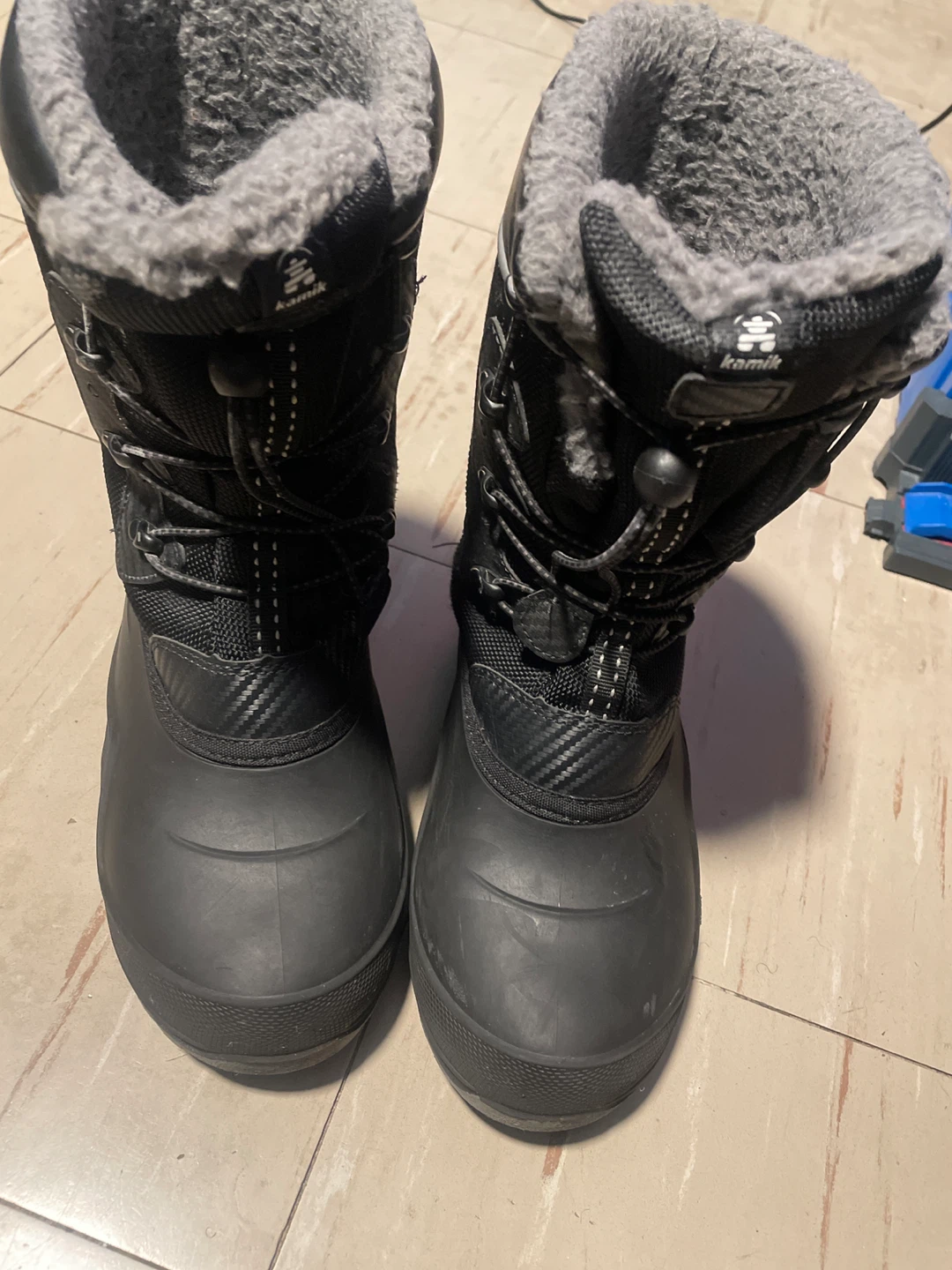 Kamik Kids' Black Winter Boots