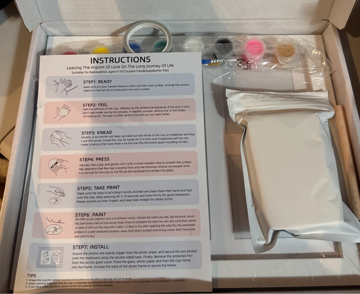 Leaving An Eternal Imprint Of Love For You Baby Footprint Kit - photo 2