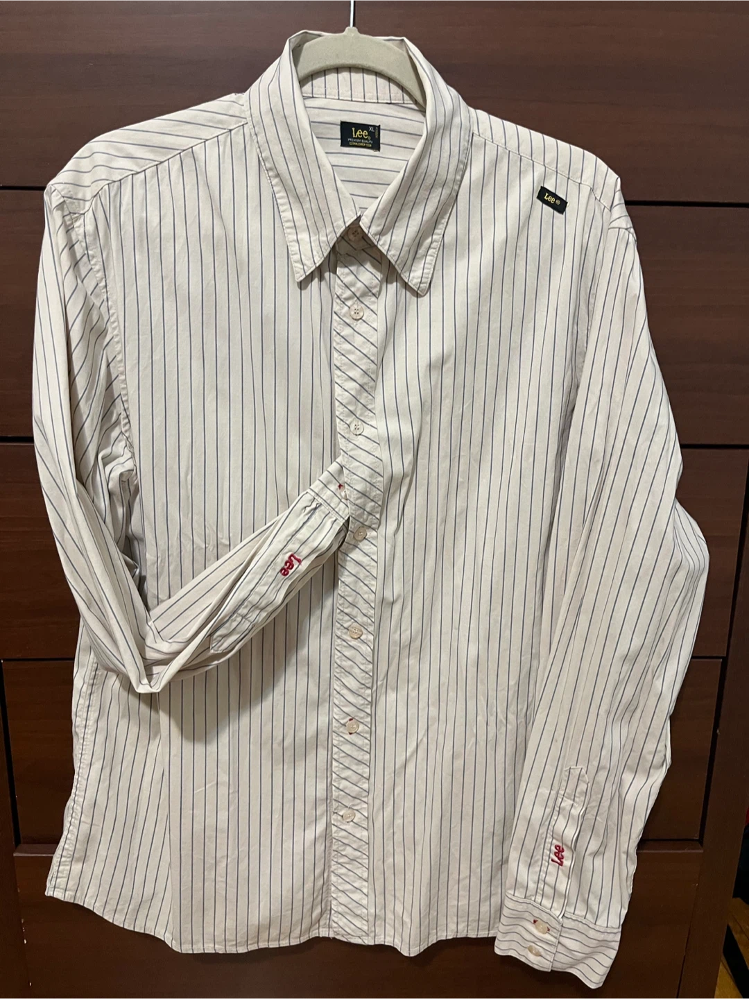 Lee Men's XL Striped Button-Up Shirt - photo 3
