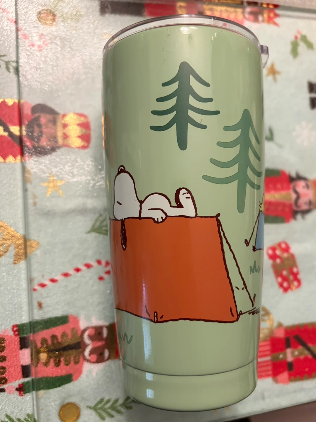 Peanuts Snoopy Camp Stainless Steel Tumbler 20 oz