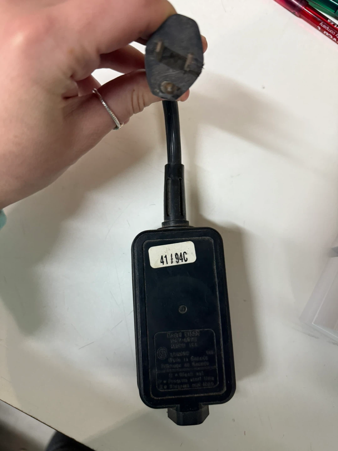 Noma N1506 1875W 15A Heavy Duty Outdoor Power Timer W Clock - photo 2