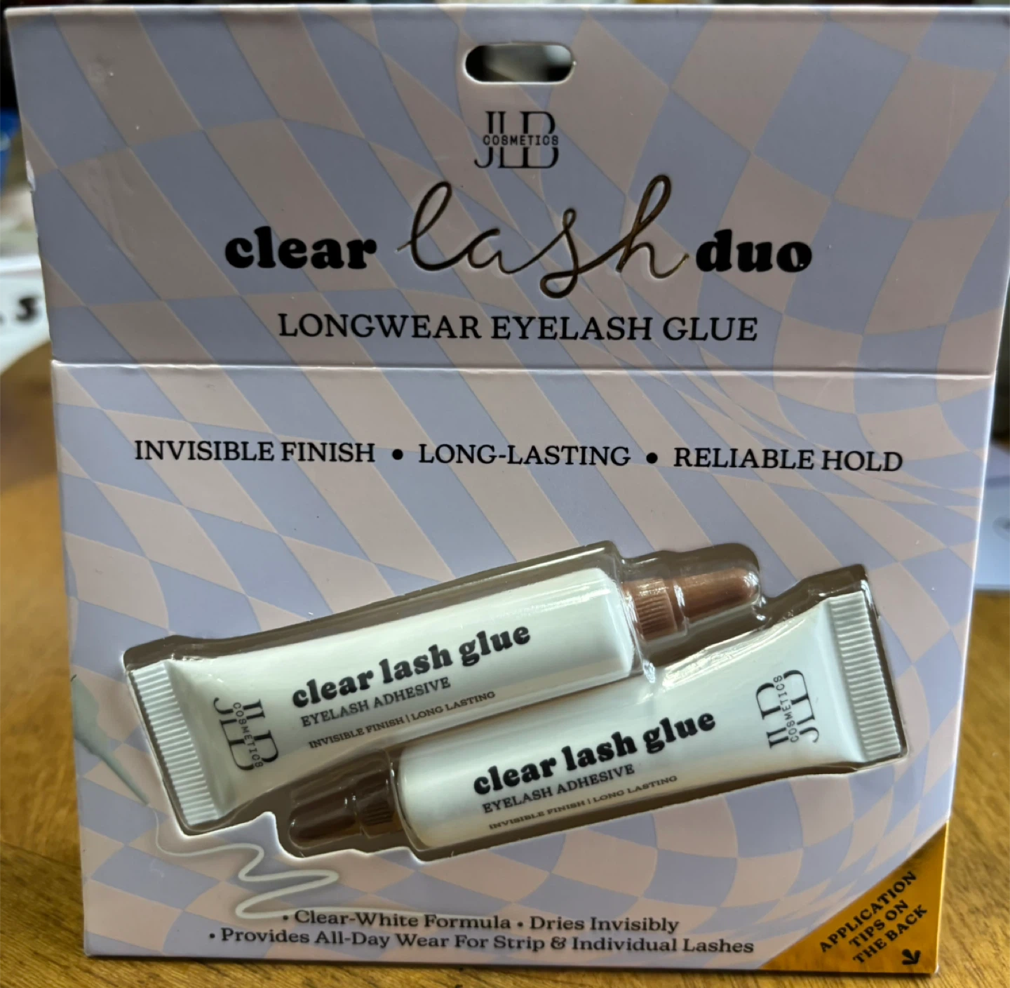 NEW JLD Cosmetics Clear Lash Duo Longwear Eyelash Glue