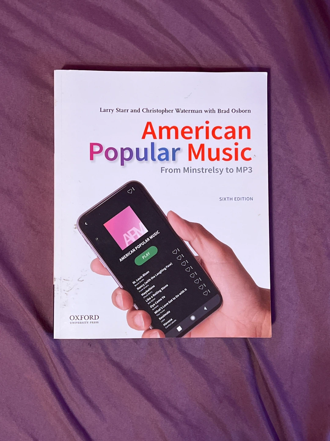 American Popular Music: From Minstrelsy to MP3, Sixth Edition