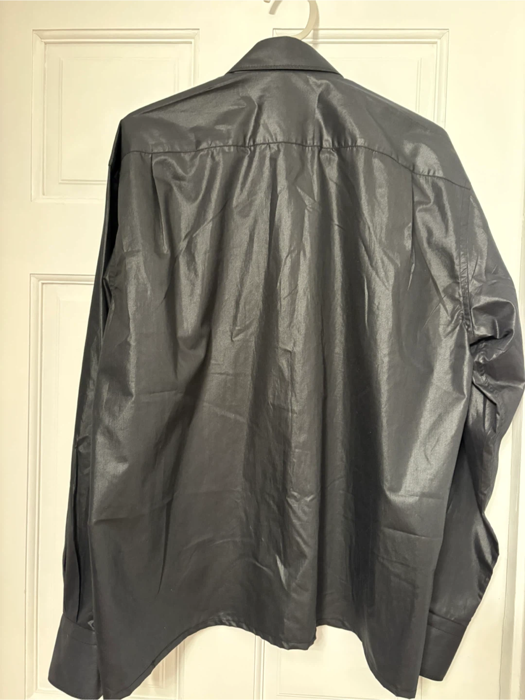 Vivaldi Men's Black Long Sleeve Dress Shirt - photo 4