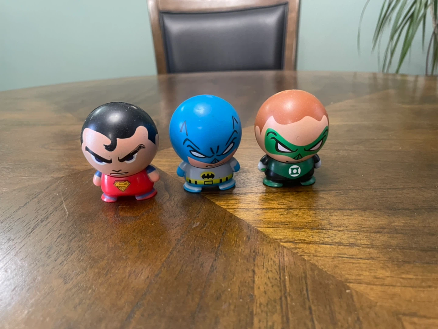 DC Comics Superhero Figurines (Superman, Batman, Green Lantern)