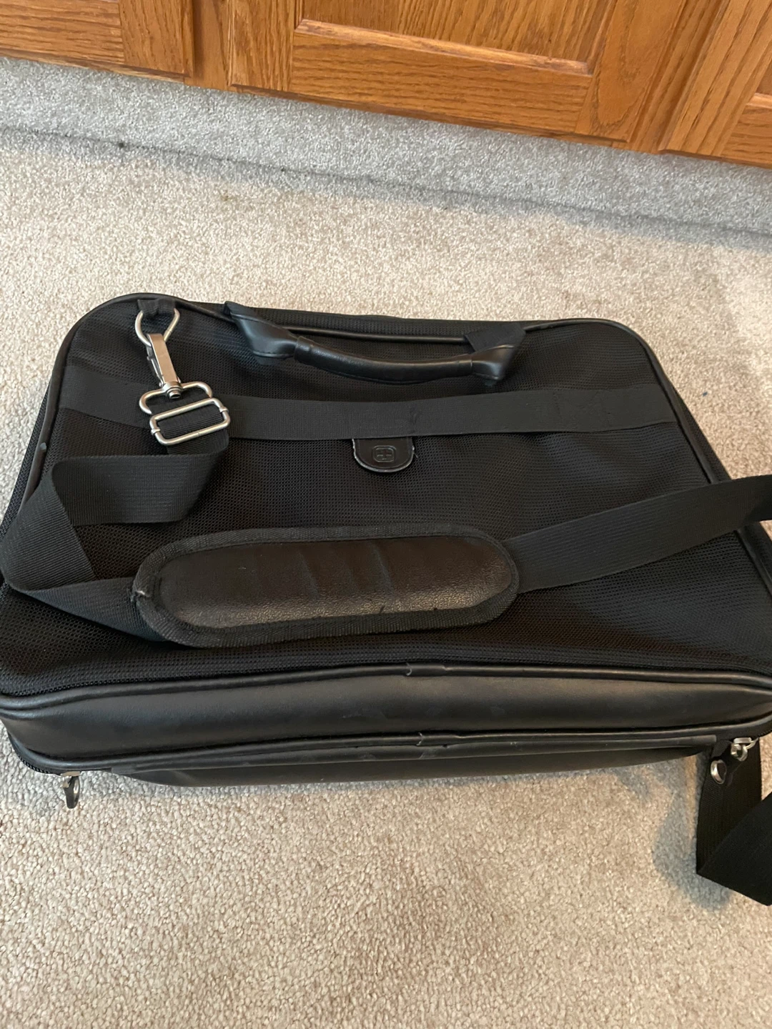 Black Swiss Wenger Laptop Bag Briefcase - photo 5