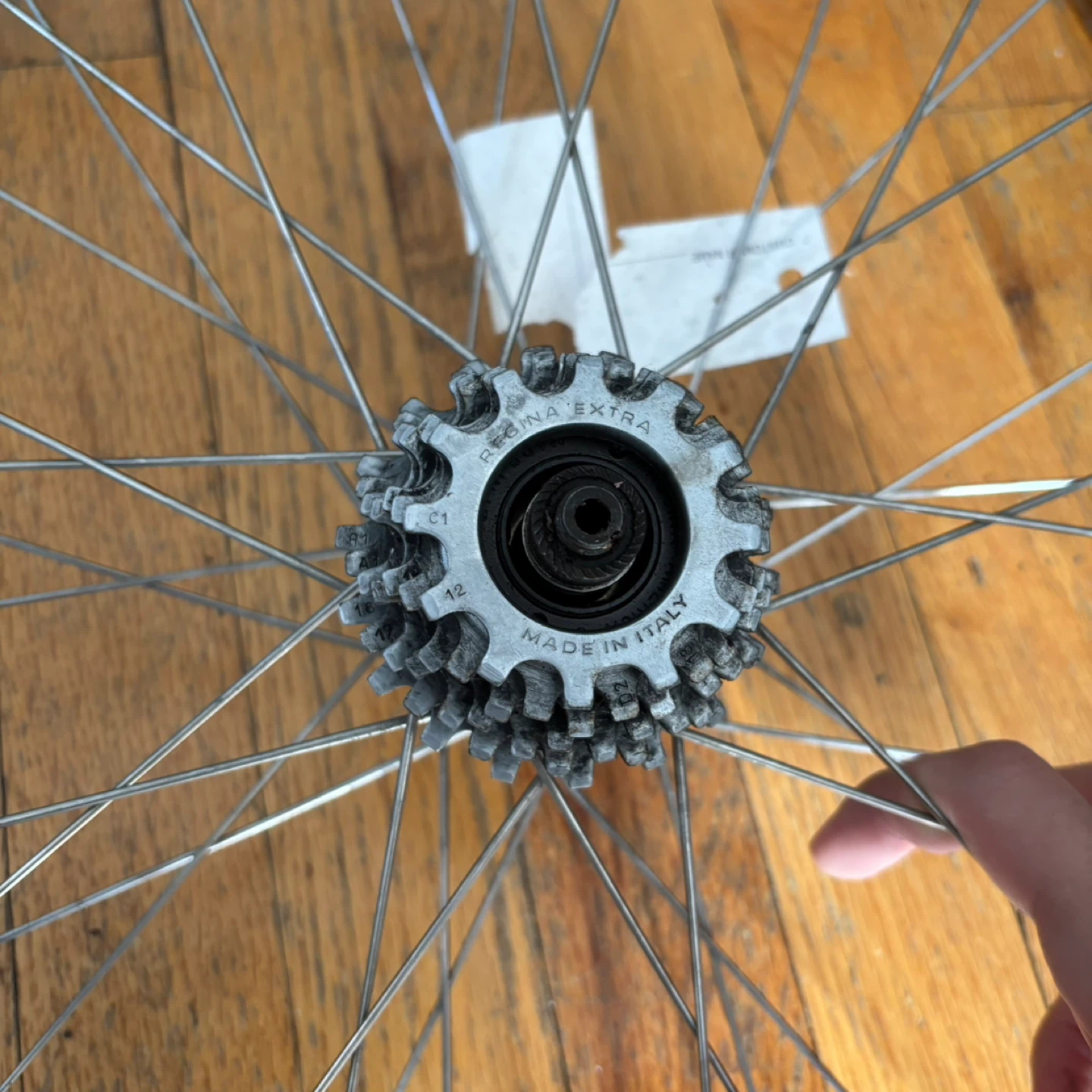 Campagnolo "Campa" Wheelset with Regina Extra Freewheel - photo 3