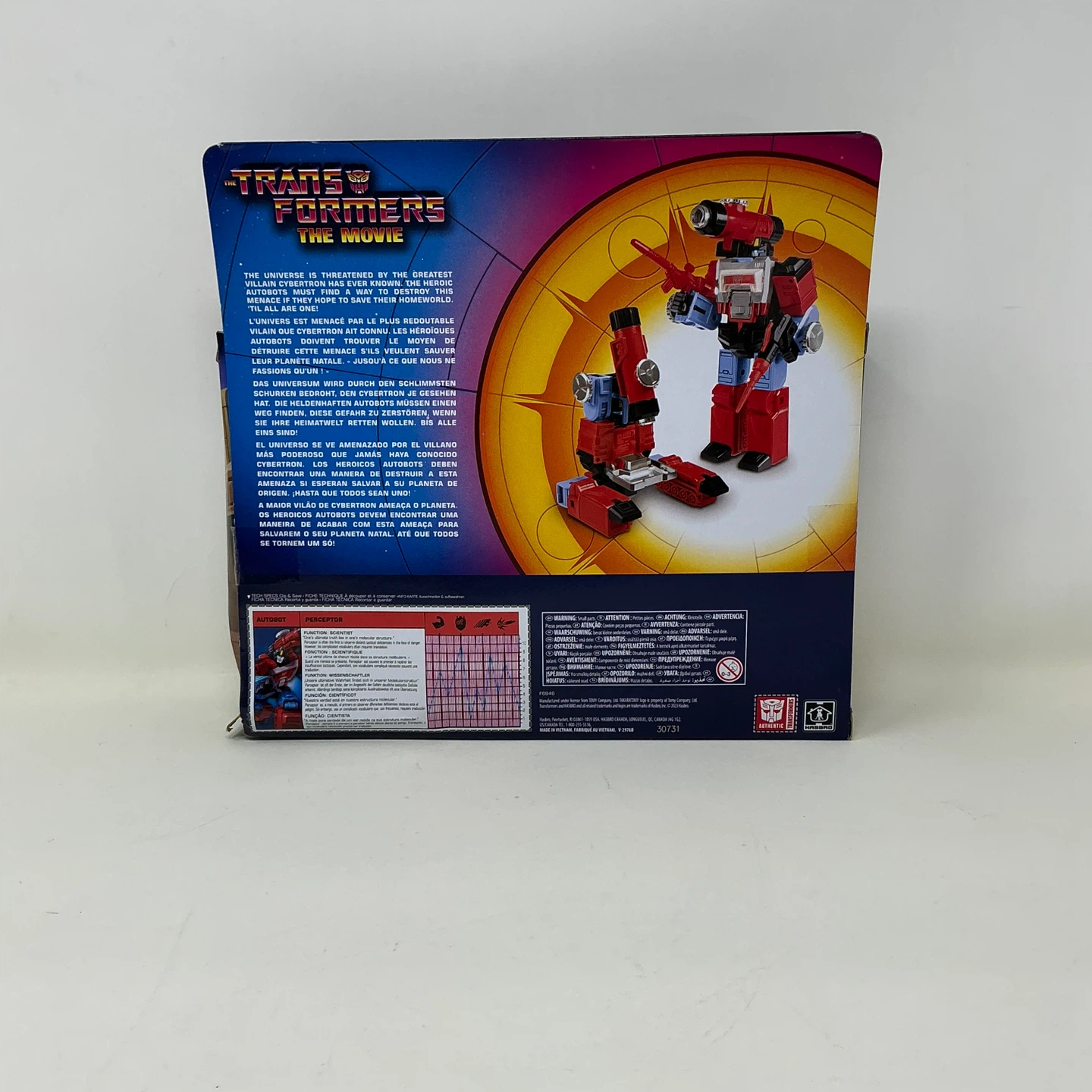 Transformers The Movie Autobot Perceptor Action Figure - photo 2