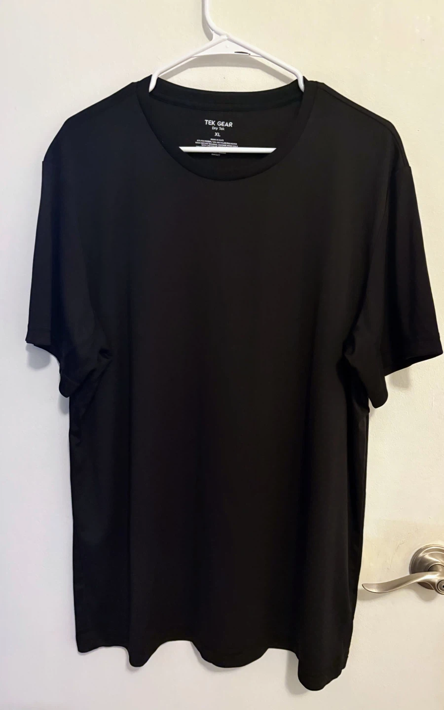 Tek Gear Dry Tek XL Black T-Shirt