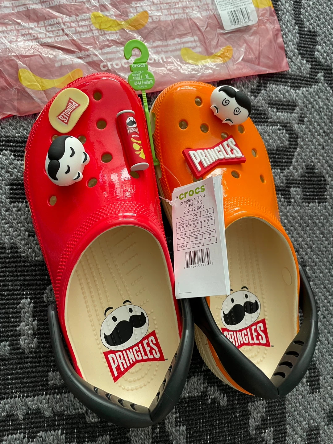 Crocs x Pringles Classic Clog Red & Orange