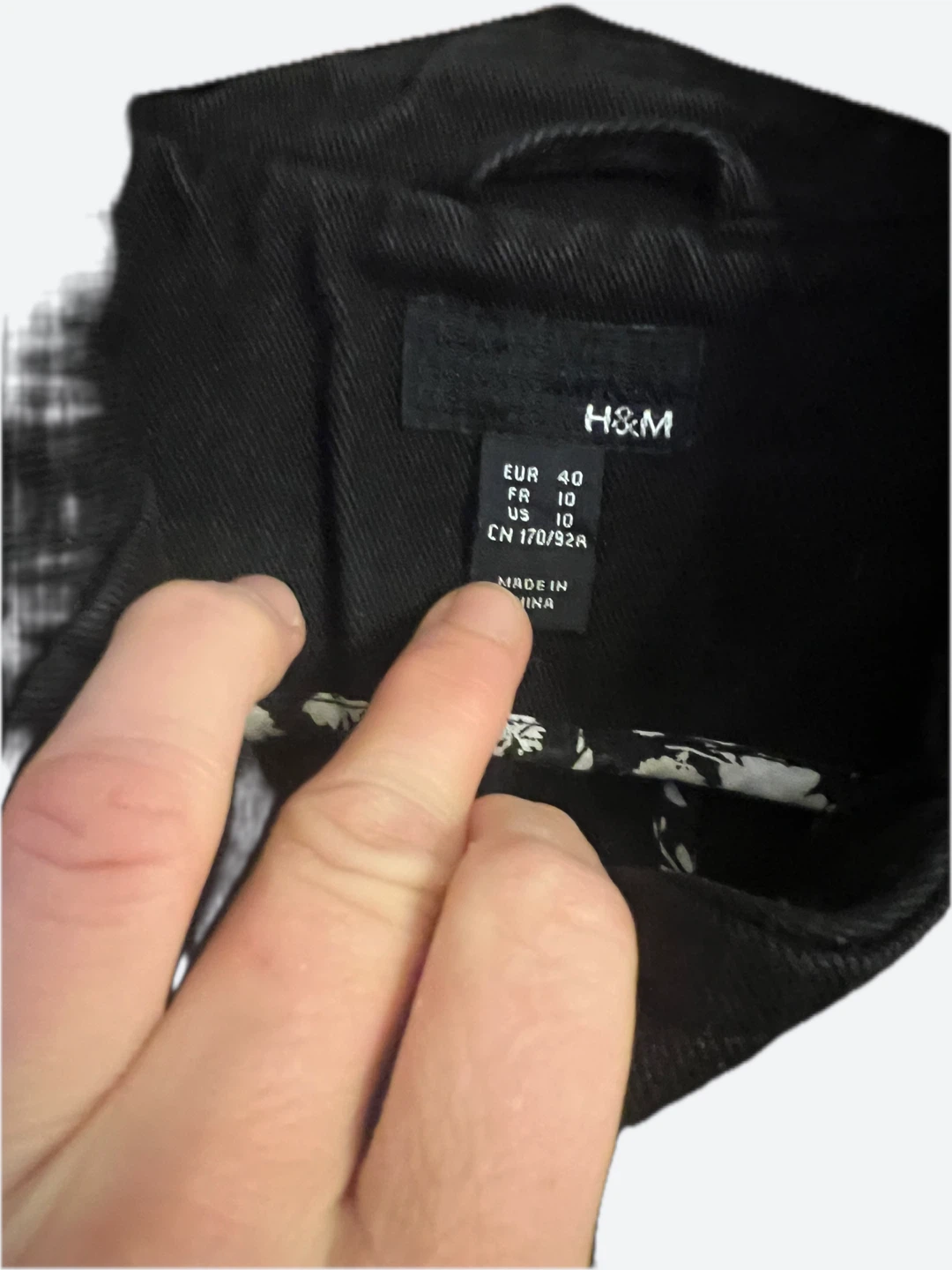 H&M - Double Breasted Peacoat Jacket - Size MD - photo 2