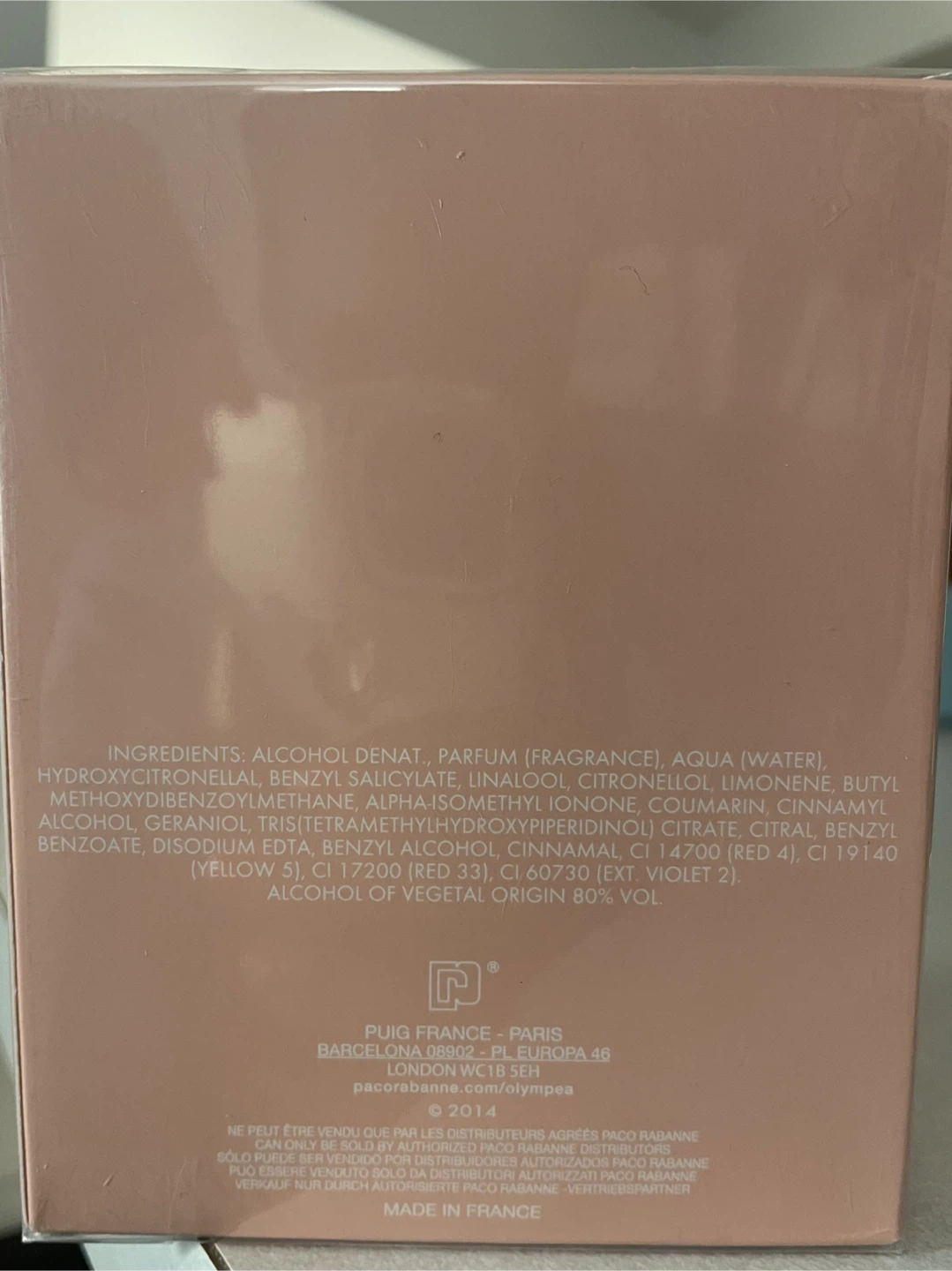 Paco Rabanne Olympea Eau de Parfum Natural Spray 50ml - photo 5