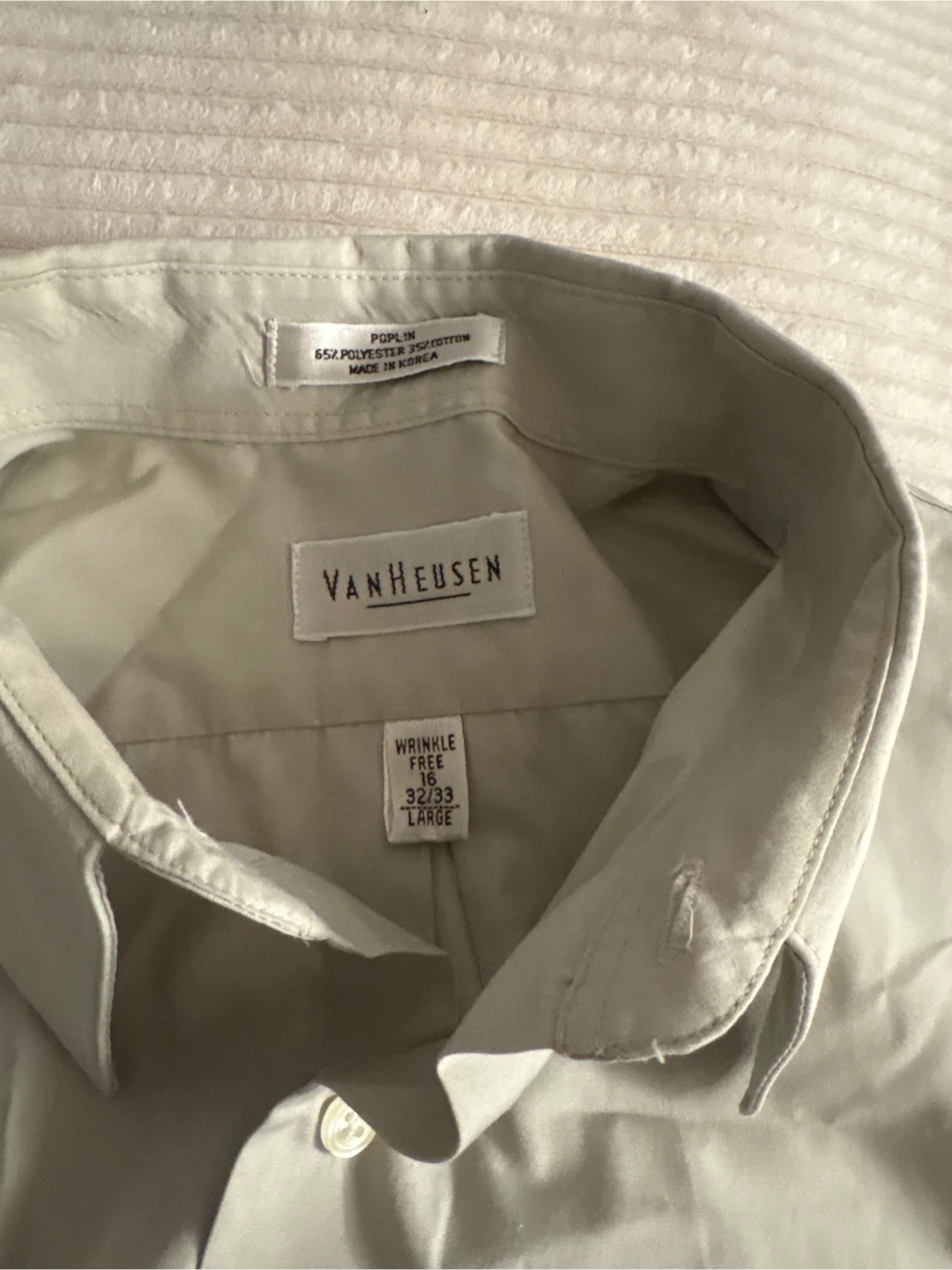 Van Heusen Wrinkle-Free Button-Up Shirt - photo 4