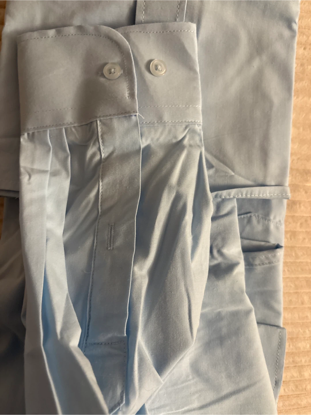 Alberto Cardinali Tailored Fit Dress Shirt XL Blue - photo 2