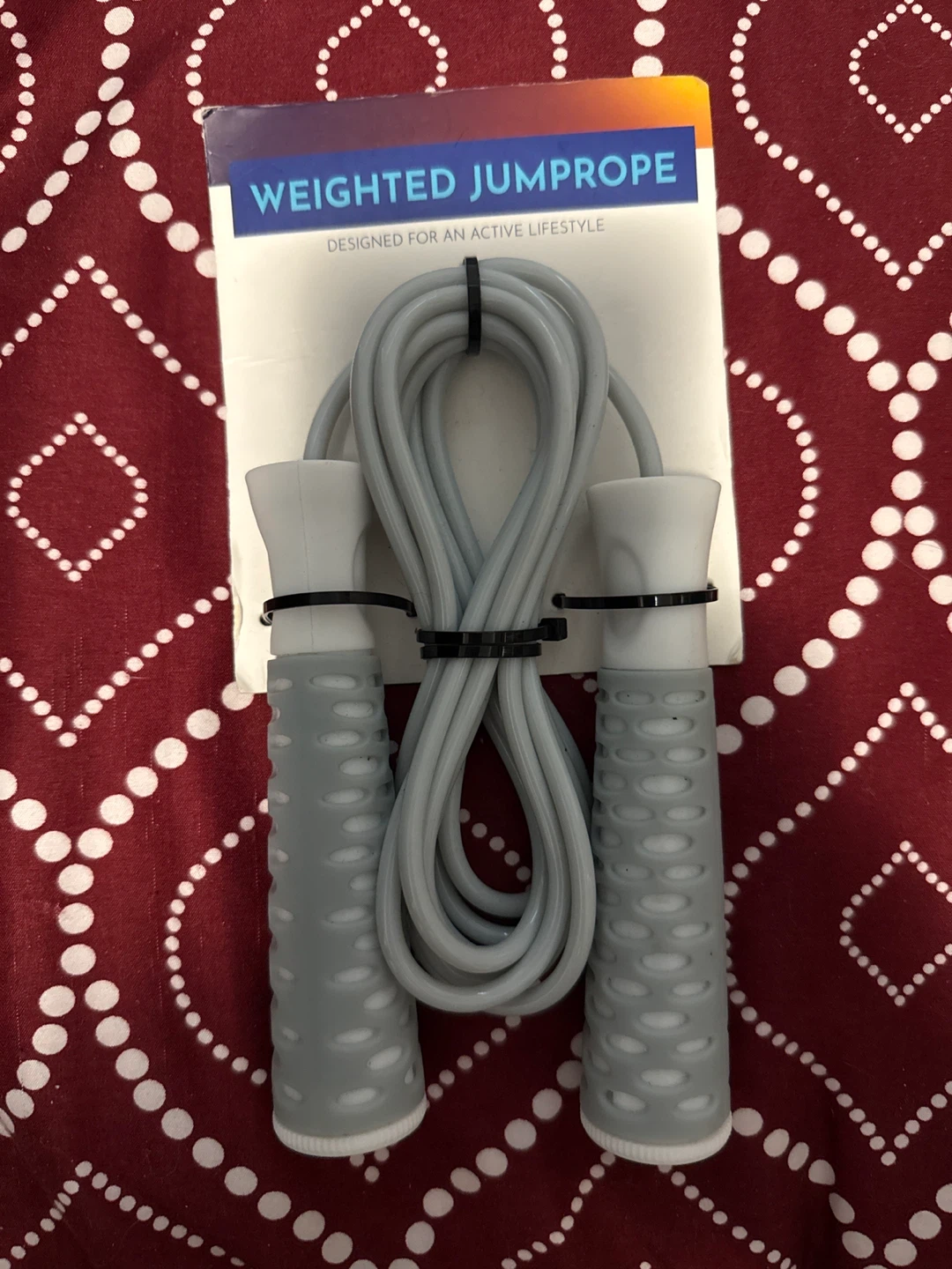 Weighted Jump Rope - Grey