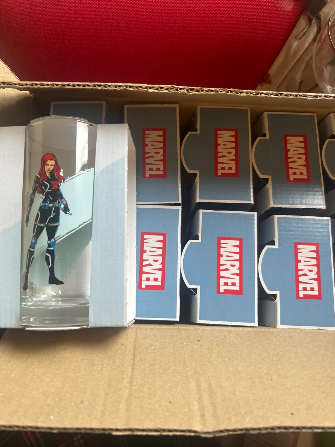 Marvel Black Widow Glass