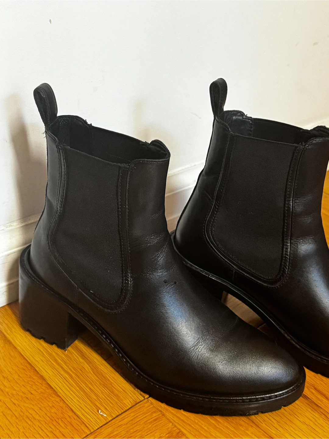 Thursday Everyday Black Knockout Boots Size 8 - photo 5