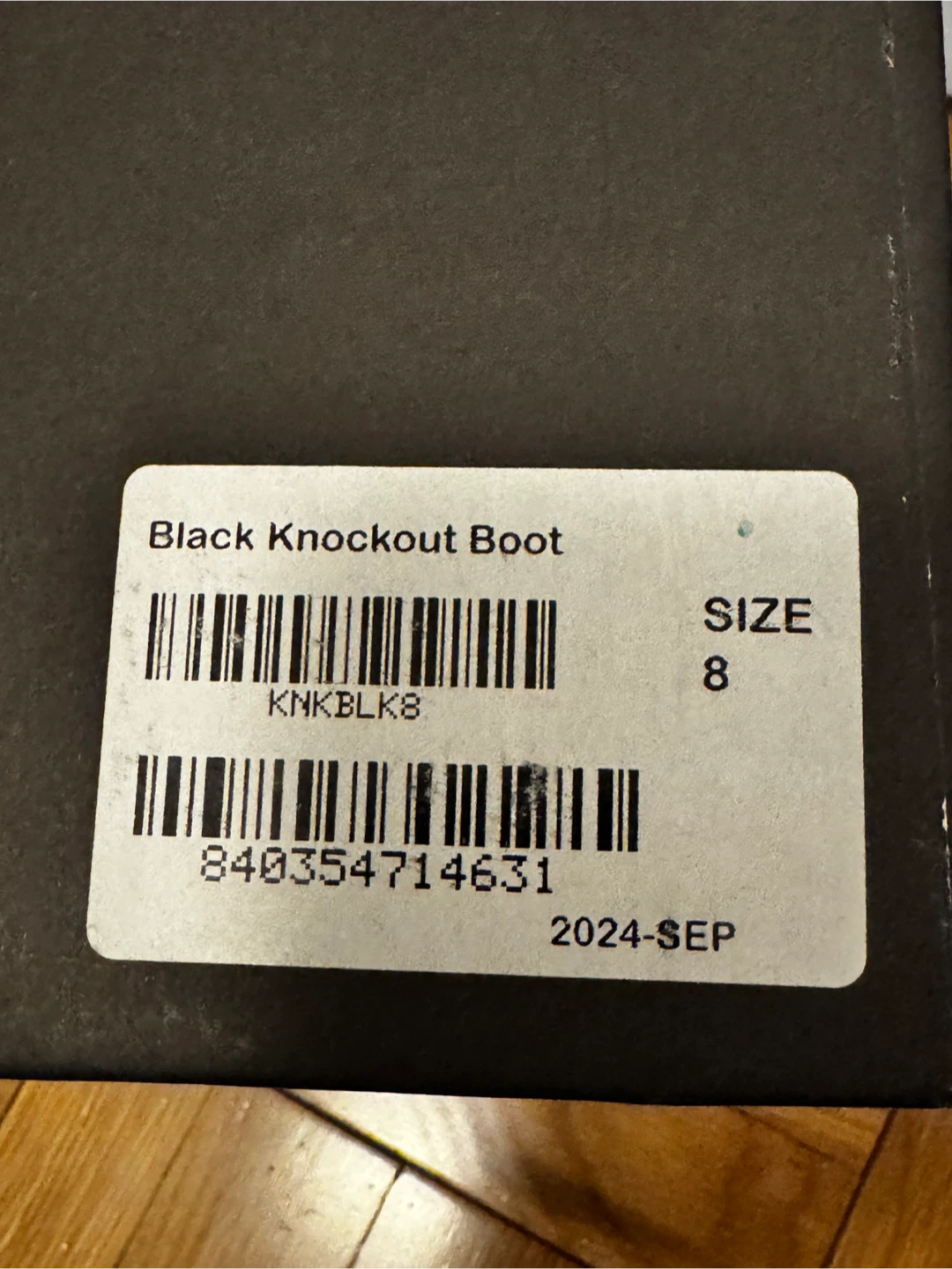 Thursday Everyday Black Knockout Boots Size 8 - photo 3