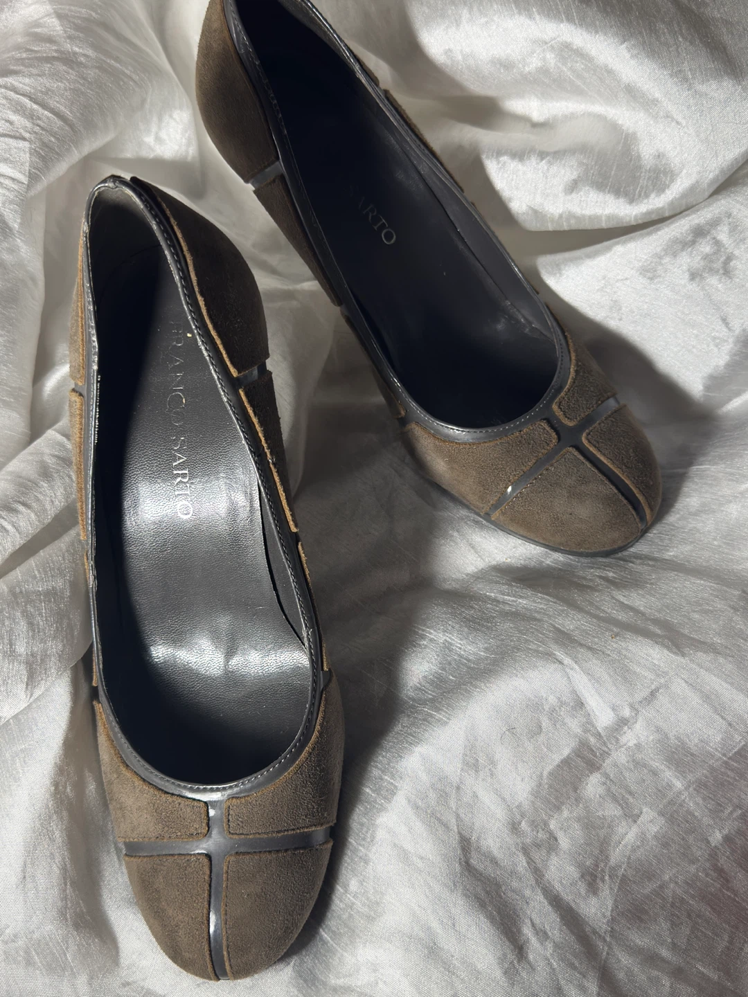 Franco Sarto Women's Brown Suede Heels - photo 5