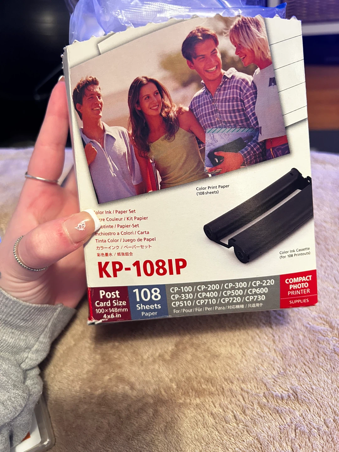 Canon KP-108IP Color Ink / Paper Set #freecycle - photo 2