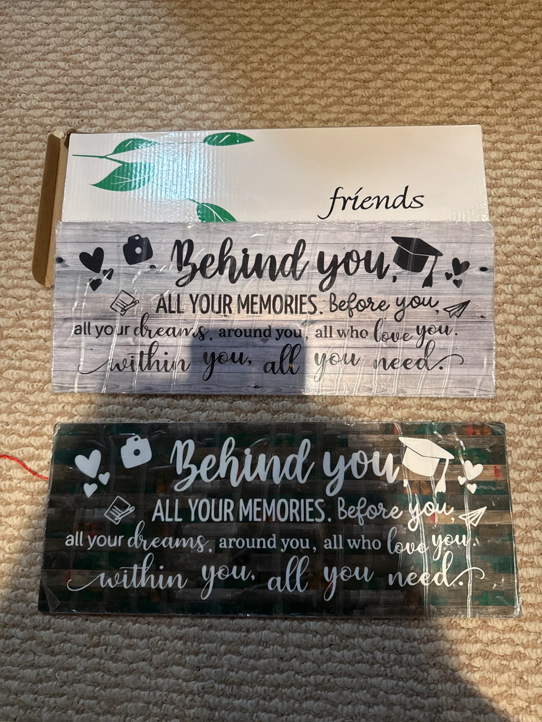 Behind You Graduation Wall Art Plaque