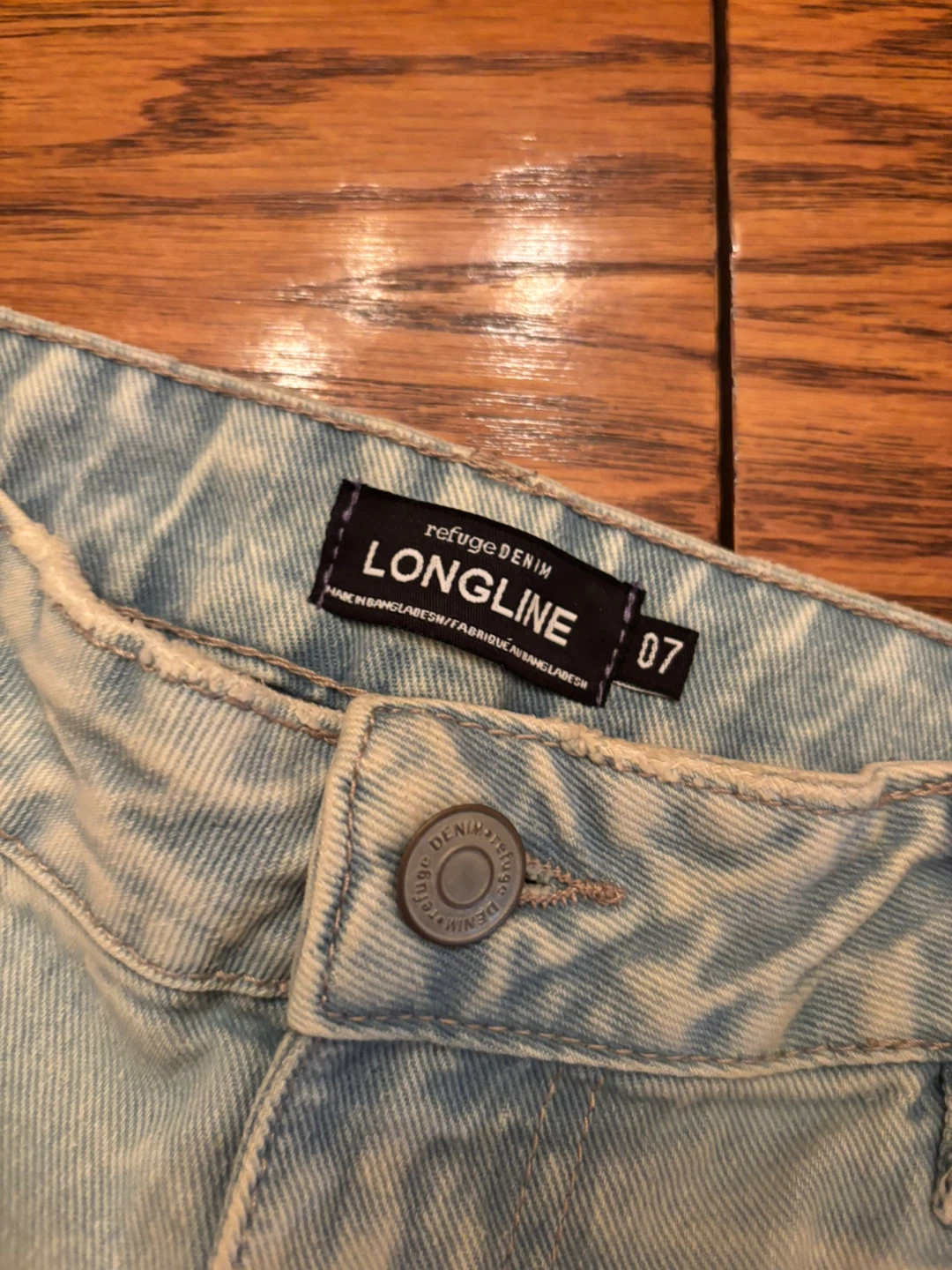 Refuge Denim Baggy Denim Shorts - photo 3
