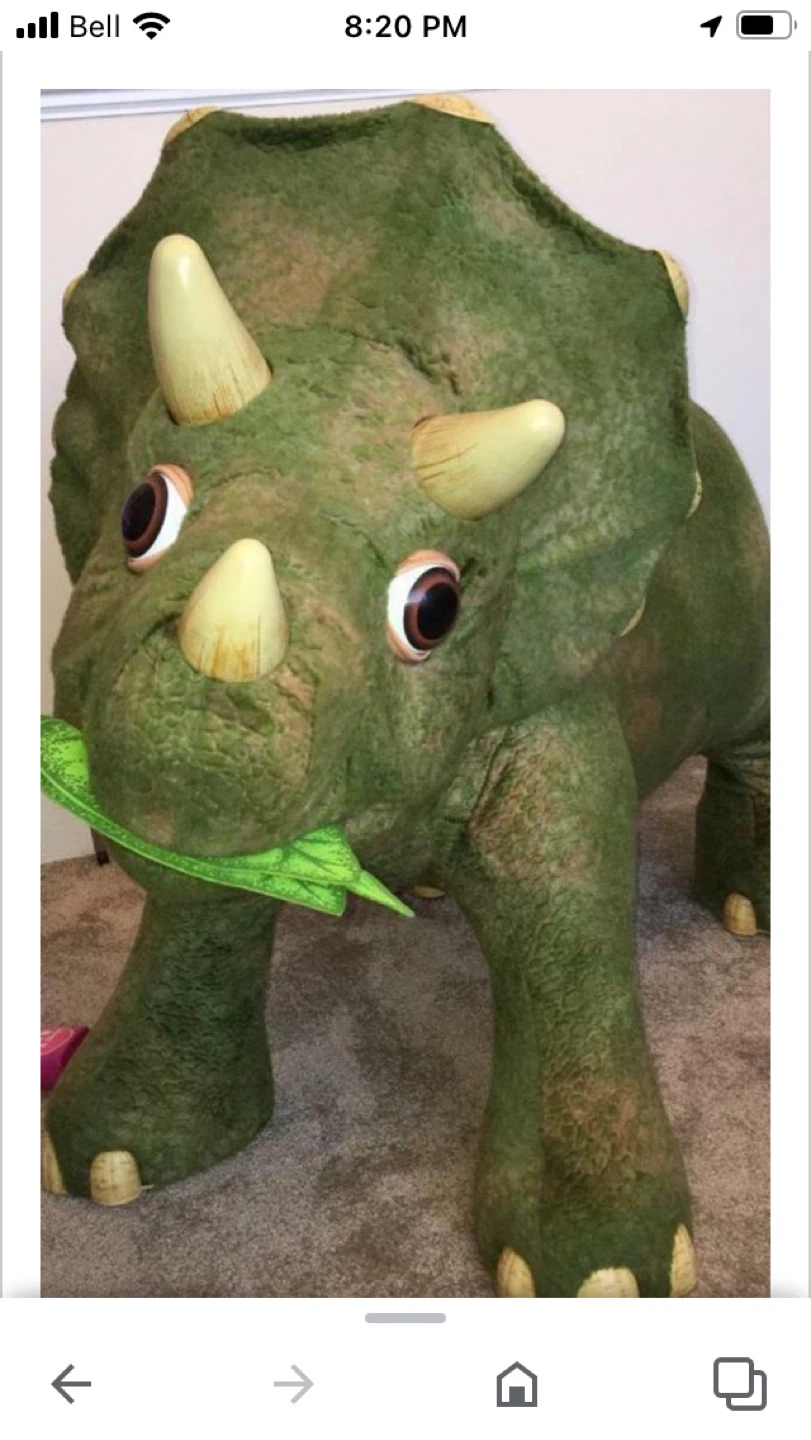 Triceratops toy