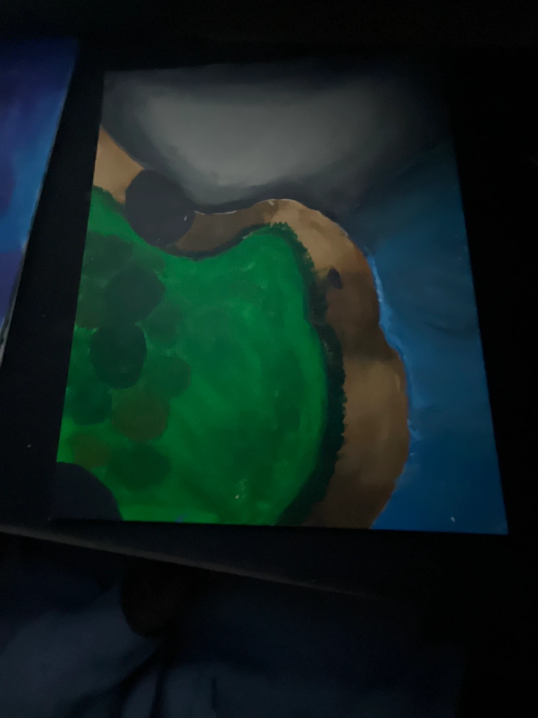 Abstract Landscape Painting