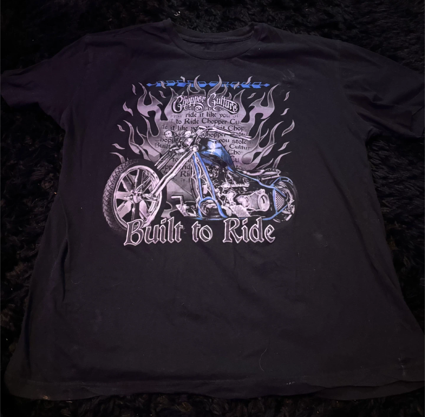 Chopper Culture "Built to Ride" T-Shirt