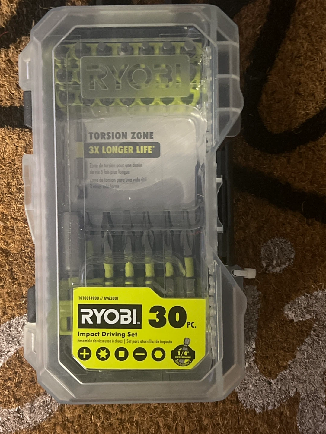 Ryobi 30 Piece Impact Driving Bit Set