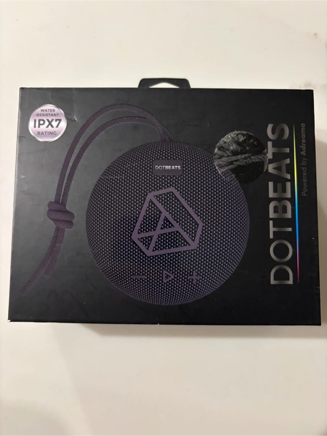 DotBeats Waterproof Bluetooth Speaker - Black - photo 2