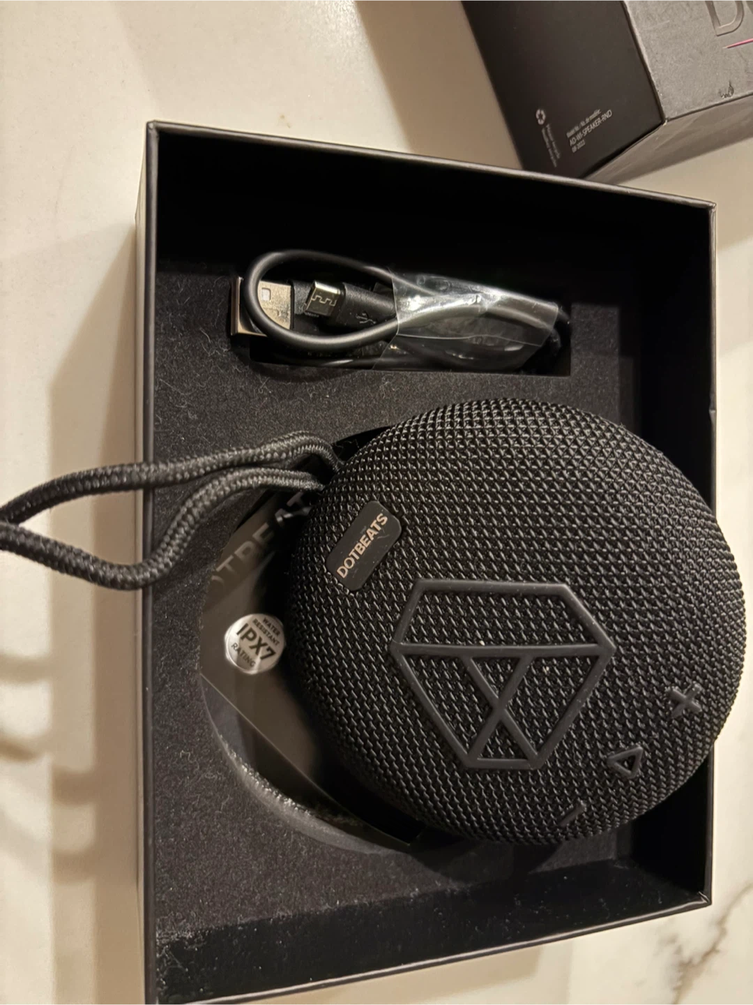 DotBeats Waterproof Bluetooth Speaker - Black
